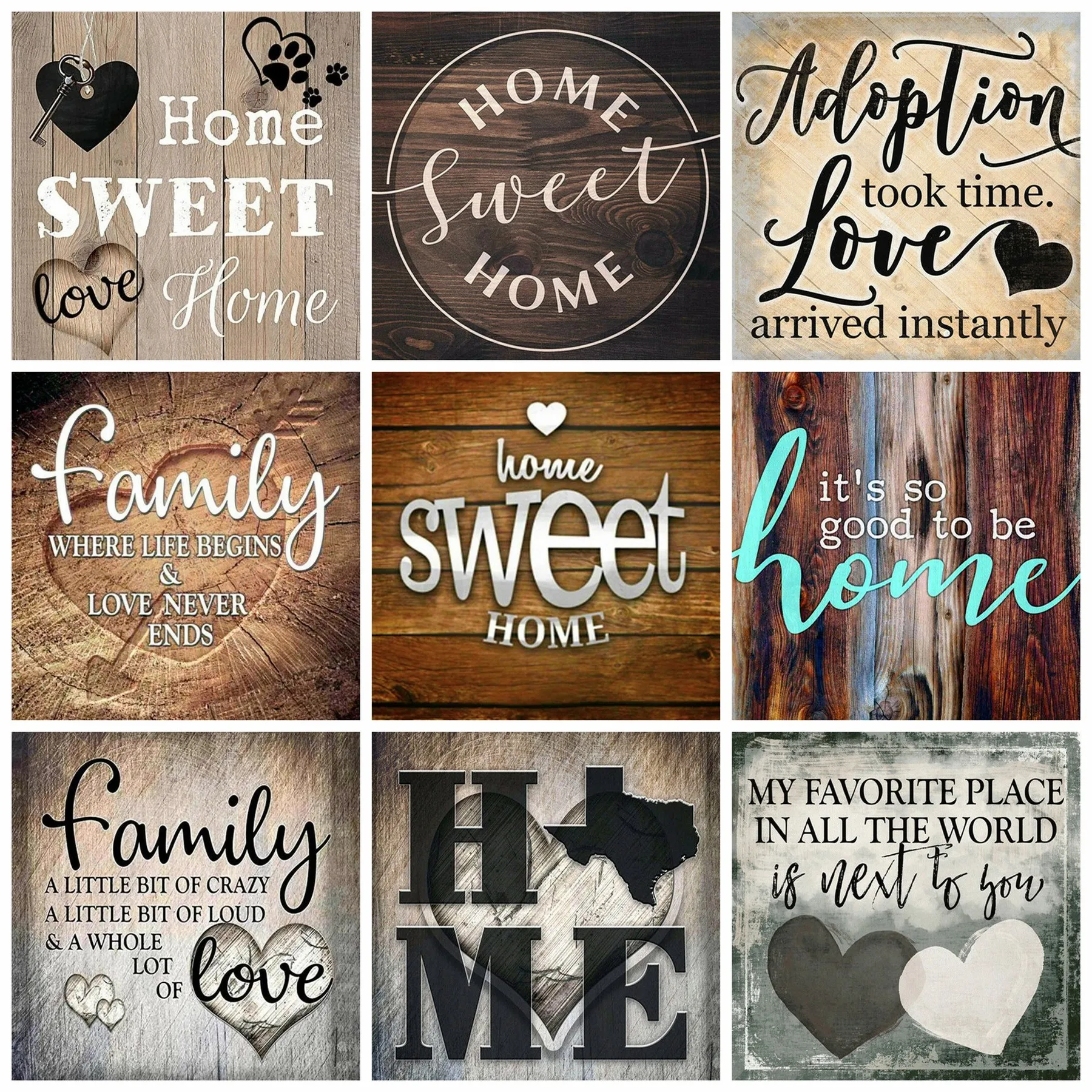 LZAIQIZG-5D Набор для алмазной живописи своими руками полный квадратный или круглый