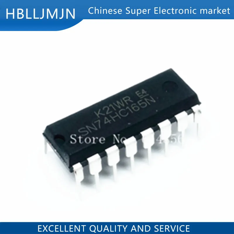 20 шт. SN74HC165N DIP16 SN74HC165 DIP 74HC165N DIP-16 74HC165 | Электронные компоненты и принадлежности