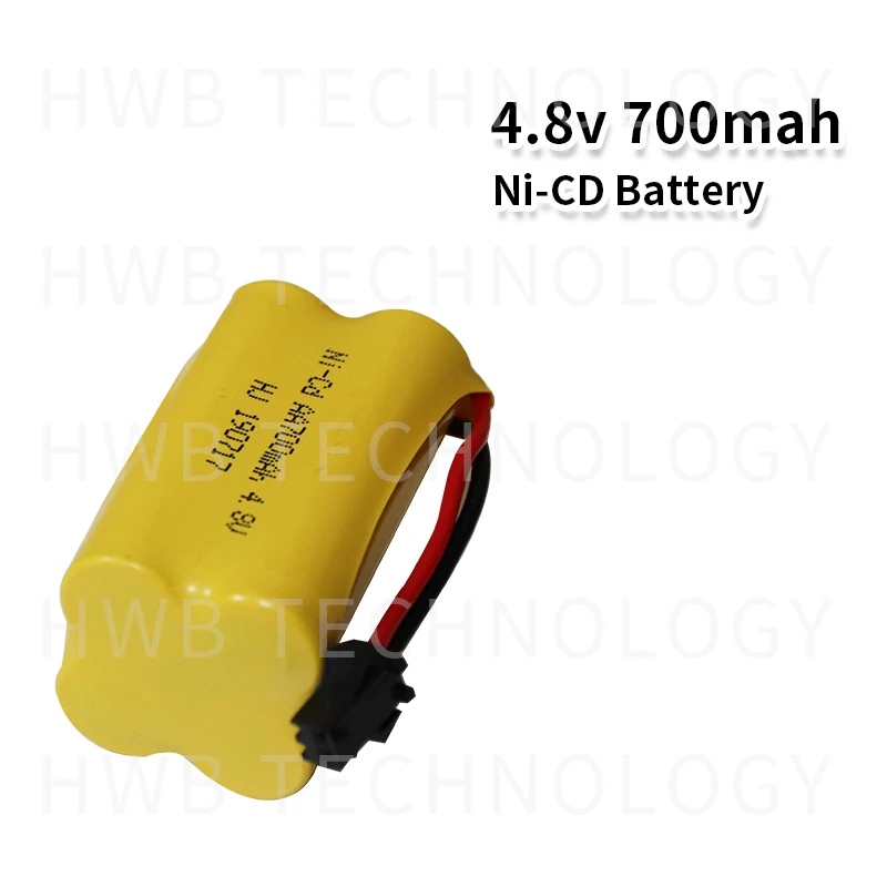 4,8 v 700mah перезаряжаемый ni-cd aa 4,8 v bateria 4,8 v nicd ni cd аккумулятор 4,8 v 800mah для радиоуправляемой лодки модель автомобиля игрушка