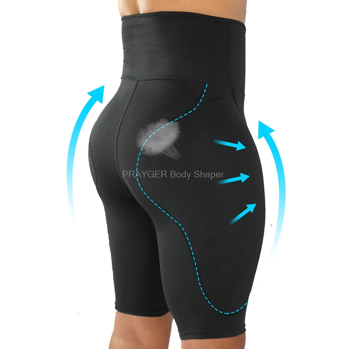 Men Butt Lifter Shaper Fake Ass Waist Trainer Control Panties Padded Hip Enhancer Slimming Underwear 