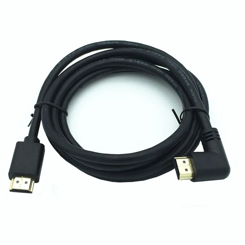 

4K HDMI-compatible 2.0 Cable 90/270 Degree Angle HDMItoHDMI Cable 2K*4K 0.15M 0.6M 1.8M 1080P 3D for TV PC Projector PS3 PS4