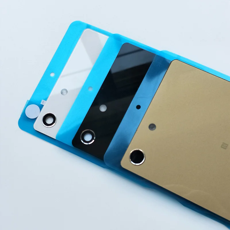 100% оригинал sony Xperia M5 E5603 E5606 E5653 заднее стекло Крышка батарейного отсека для с
