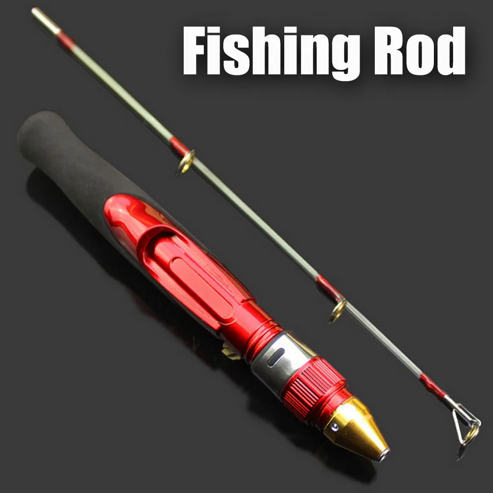 2-секционная удочка для подледной рыбалки легкая зимней 50 см мини-удочка креветки
