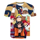 Футболка аниме Какаси для мальчиков и девочек, футболка с 3D рисунком Наруто, косплей, толстовки, футболки с экшен-фигуркой Какаси