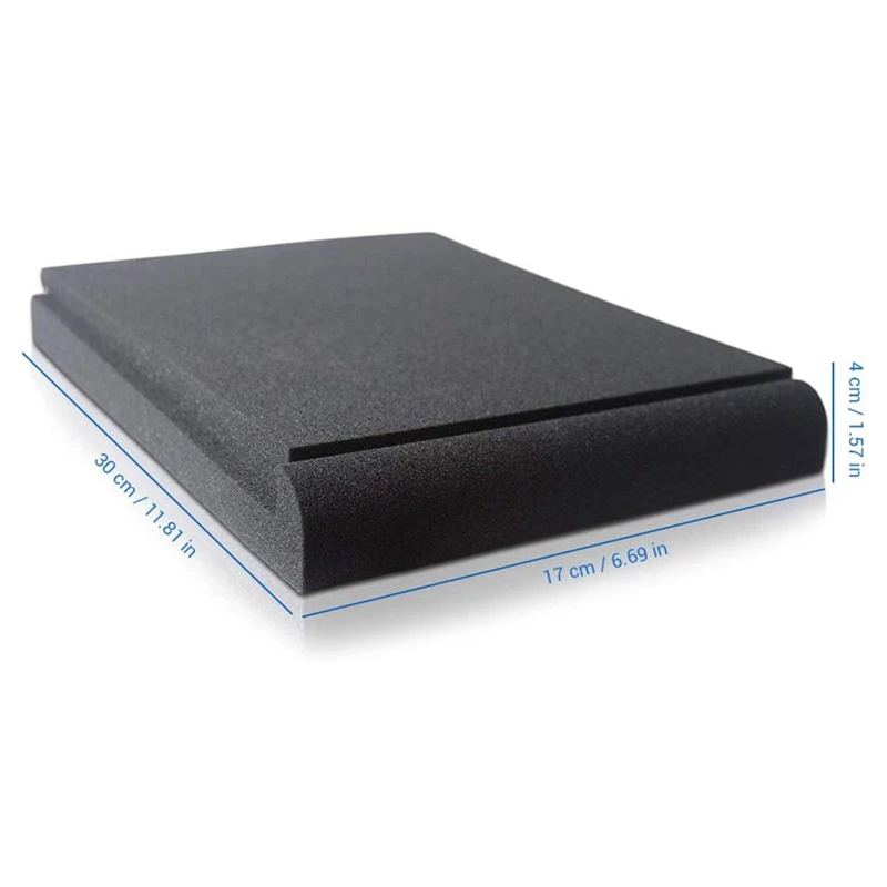 New-1 Set Soundproof Pad Studio Monitor Isolation High Density for 5 Inch Speaker |