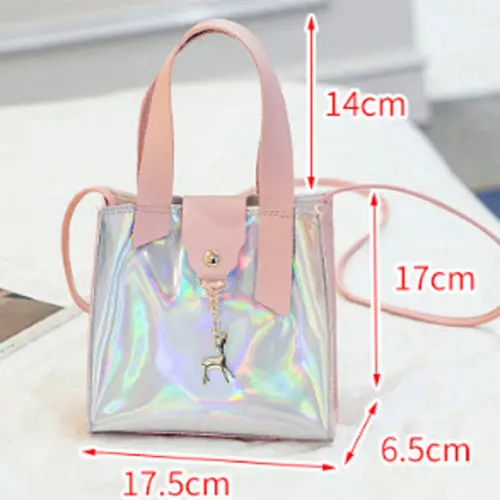 

Fashion Women Handbag Transparent Shoulder Bag Women Clear Laser Crossbody Bag Handbag Holographic Purse