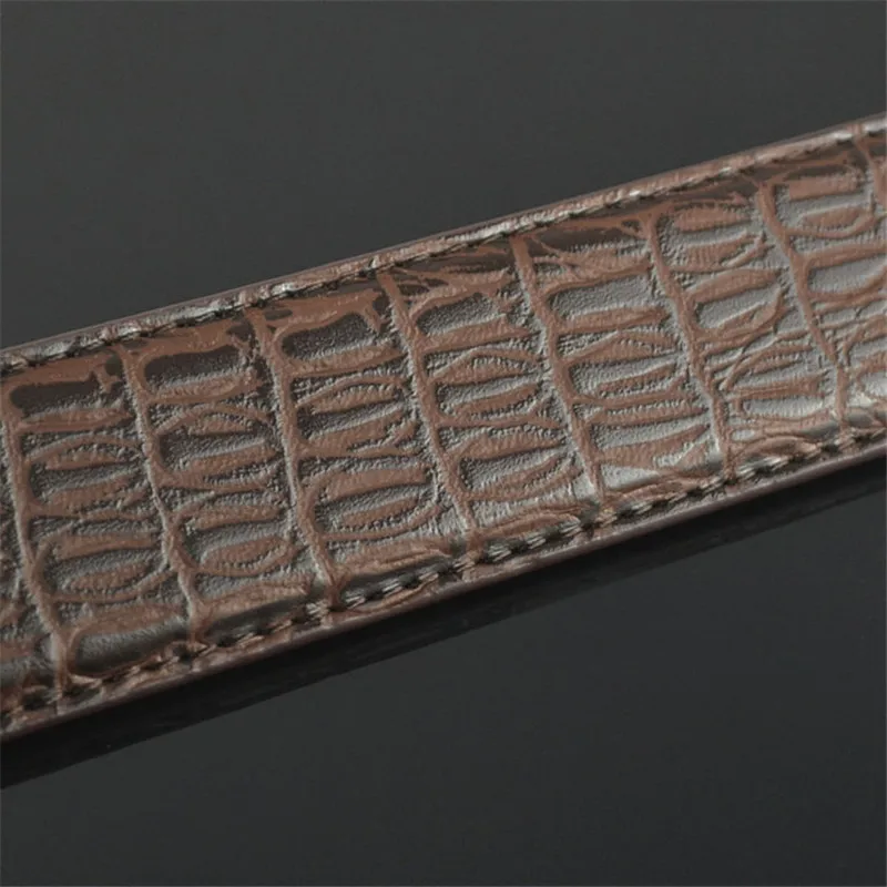 

ZLRPH Men's real leather business belt, ladies brand fashion belt