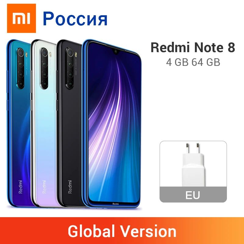 Смартфон Xiaomi Redmi Note 8 4+64ГБ|Смартфоны| |