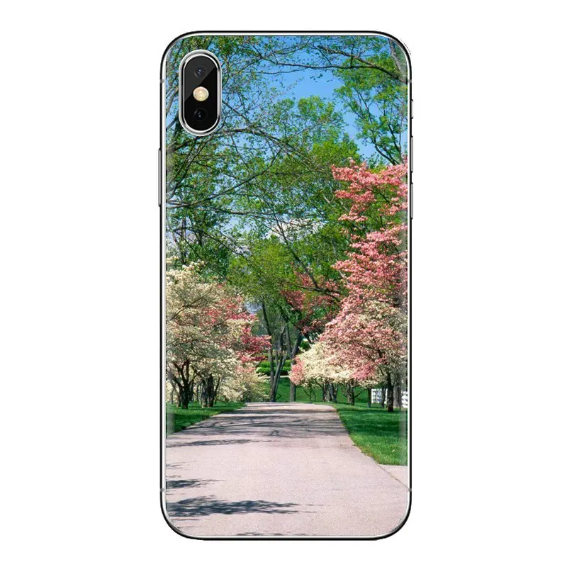 For Sony Xperia Z Z1 Z2 Z3 Z5 compact M2 M4 M5 E3 T3 XA Aqua LG G4 G5 G3 G2 Mini Pastel flowers Spring season Pattern Case Cover |