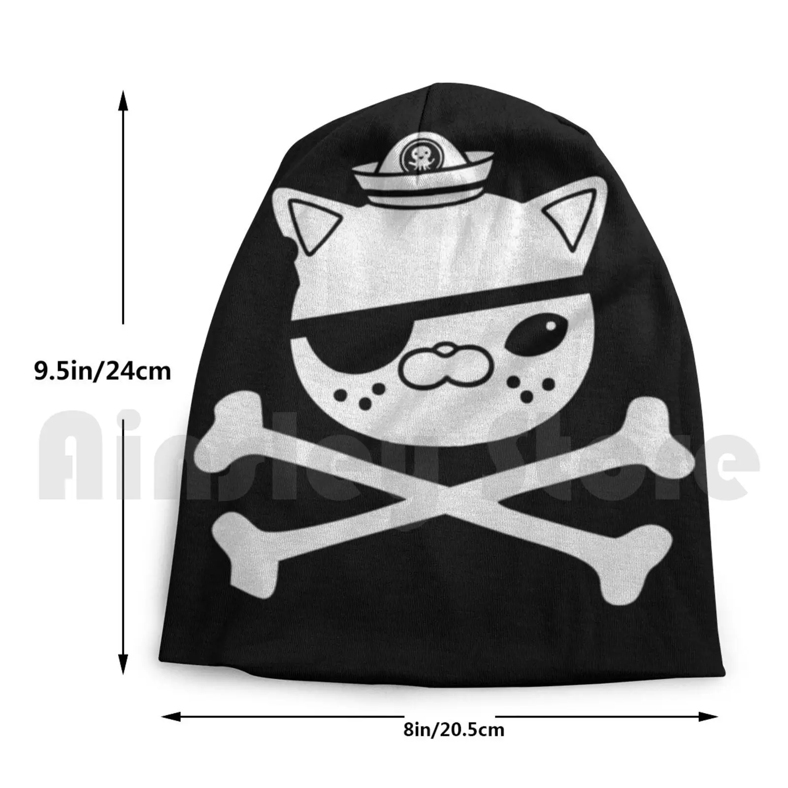 Шапка-бини Kwazii Krossbones с принтом сделай сам подушка восьмиконечная гигантский