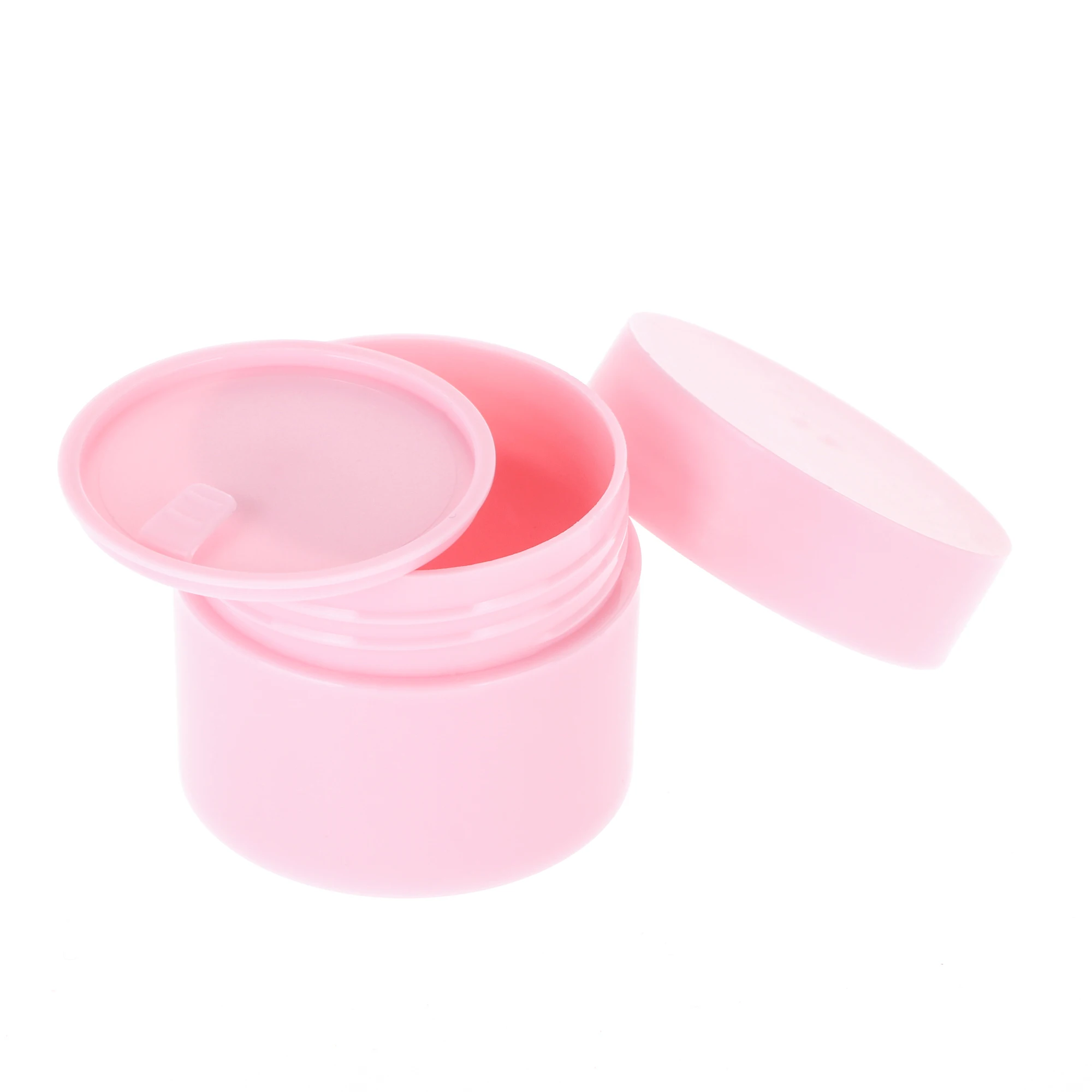 

1pc Plastic Empty Cosmetic Jar 5g/15g/20g/30g/50g Cream Pot Refillable Travel Facial Cleanser Lotion Cosmetic Container