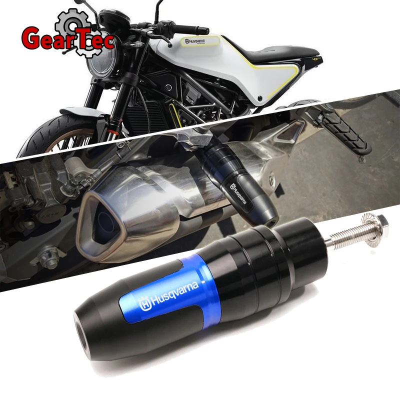 

For Husqvarna VITPILEN SVARTPILEN 701 401 250 Motorcycle Accessories CNC Falling Protection Exhaust Slider Crash Pad Slider