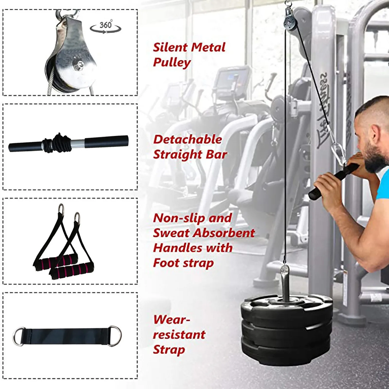 

11PC Indoor And Outdoor Lifting Forearm Arm Strength Fitness Equipment Home Gym Workout Equipment Hand Strength Trainning2021