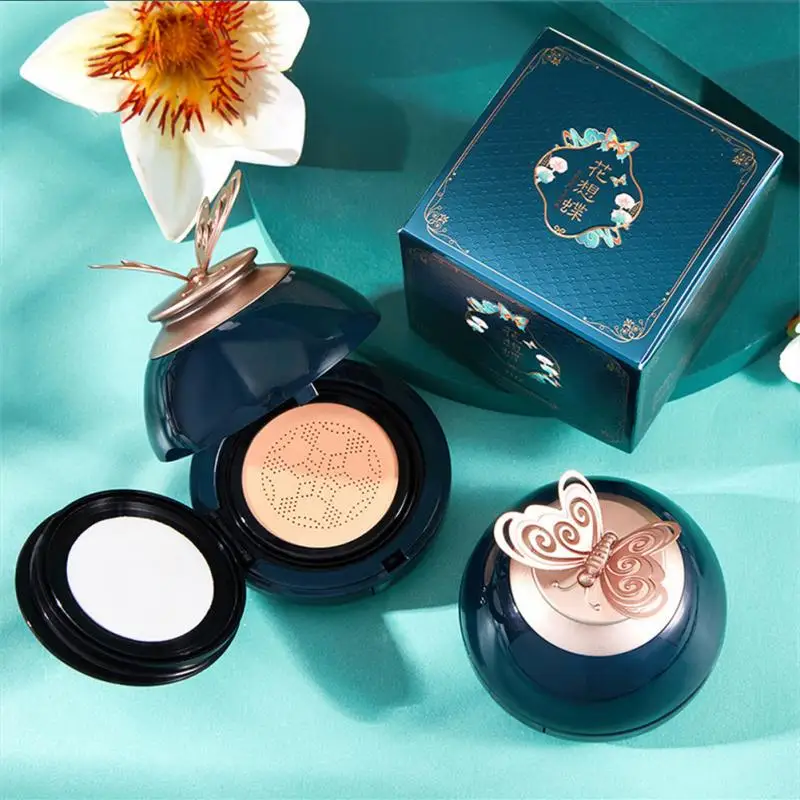 

Air Cushion BB Cream With A Mirror Isolation Concealing White Delicate Smooth Waterproof Brighten Face Base Tone Cosmetic TSLM1