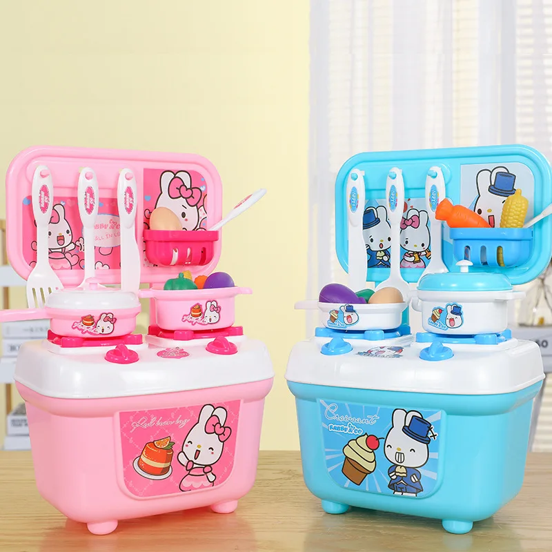 

Children Juguetes Suitcase Tools Doctor Kitchen Make Up Set Pretend Play Toys For Girls Boys Role Play Toys for Children GYH