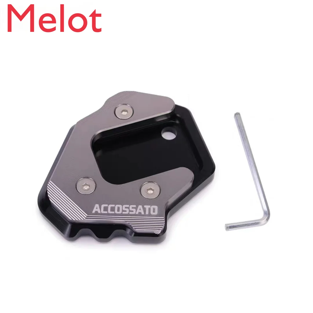 

Suitable for Motorcycle Motor Bike Foot Pad Side Support Pad Side Frame Tripod Base