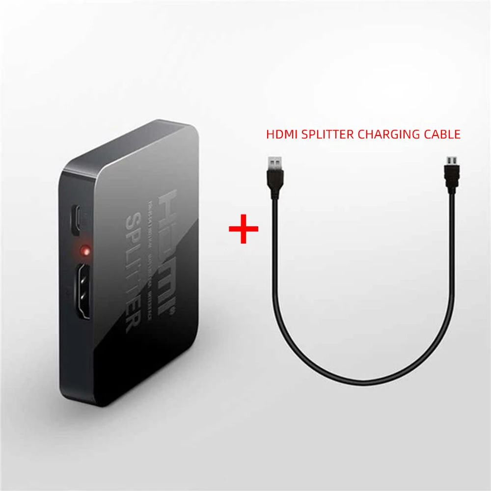 HDMI 1 в 2 Out 1080p 4K 1x2 HDCP 3D сплиттер усилитель сигнала питания аудио видео дистрибьютор