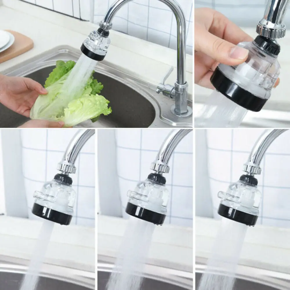 Home Rotatable Faucet Water Saving Device Water Bubbler Swivel Head ...