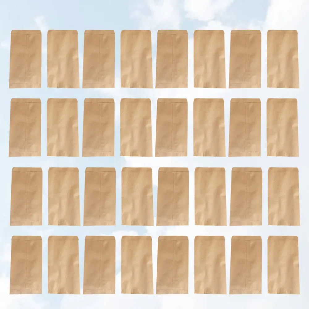 100 шт. мешки для хранения из крафт бумаги|Подарочные сумки и упаковка| |