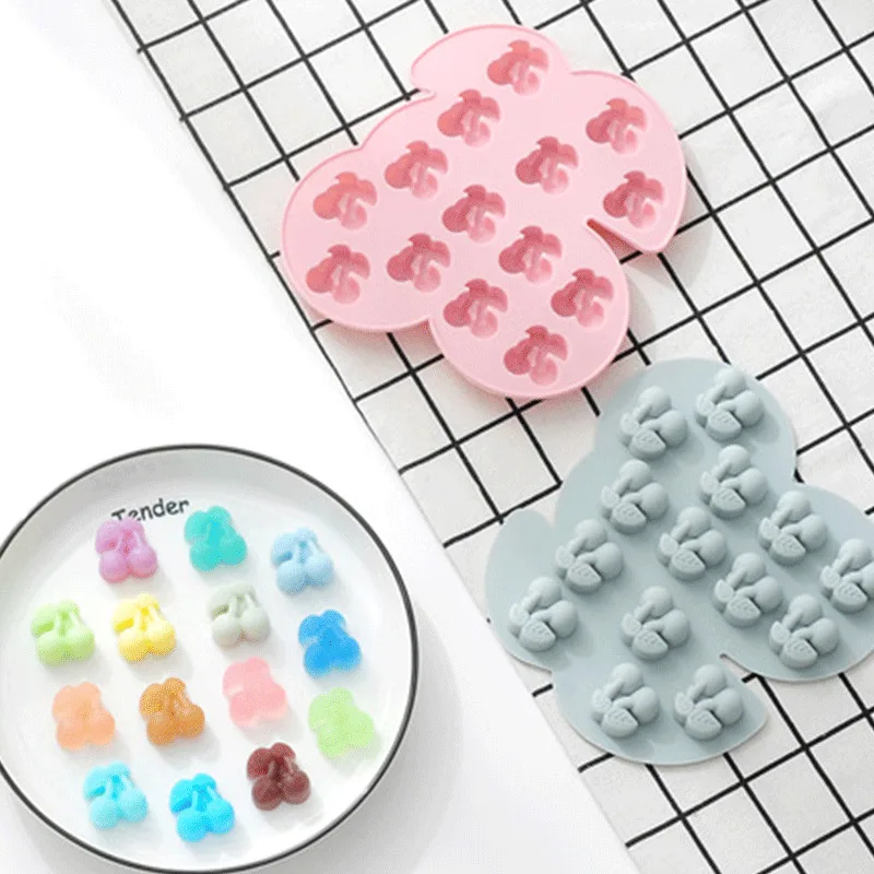 Силиконовая форма для шоколада вишни фруктов|Формы тортов| |