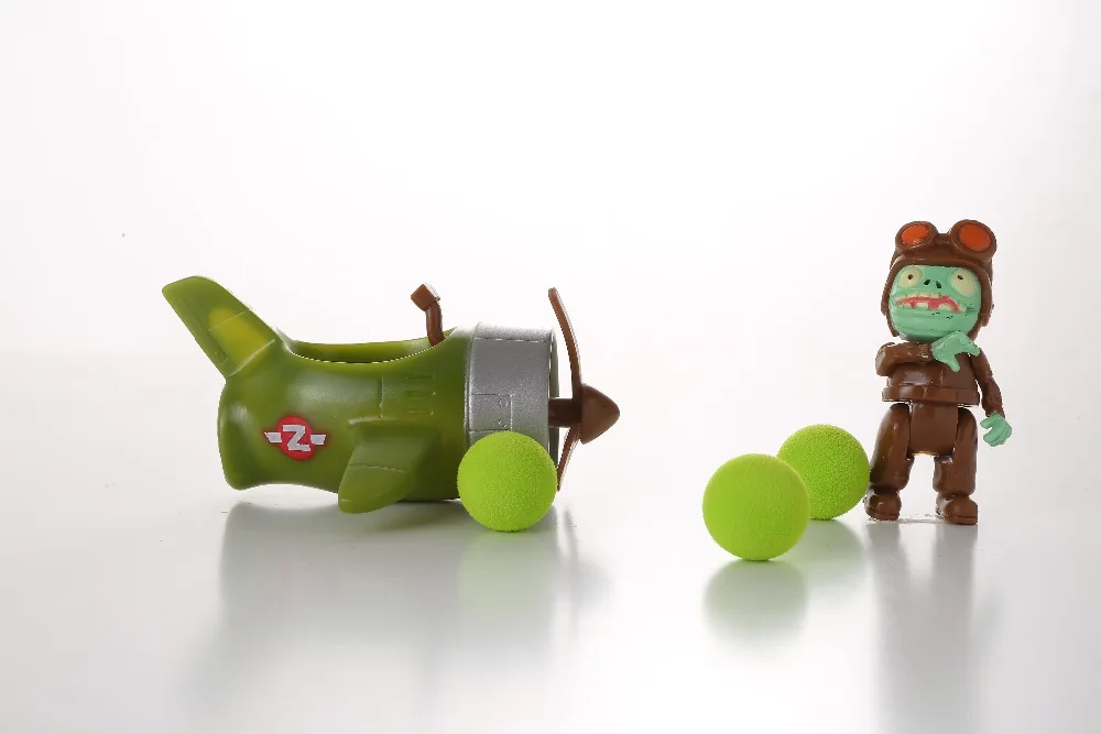 PVZ Растения против Зомби Peashooter ПВХ фигурка модель игрушки подарки игрушки для детей высококачественные игрушки, в OPP пакете