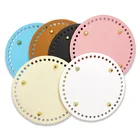 Большая плетеная вручную сумка Yuya 15 см, круглая низа для вязания крючком