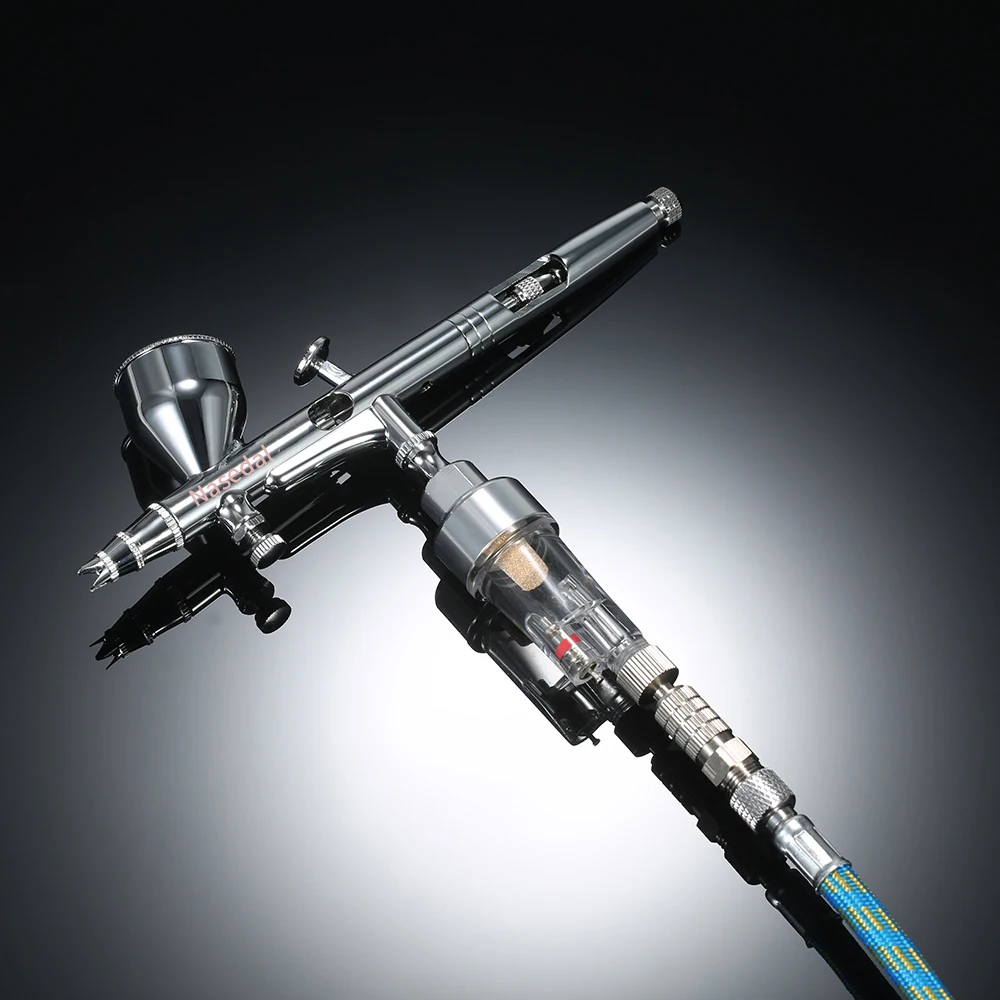 Гравитационный Аэрограф Двойного действия Воздушная щетка распылитель краски