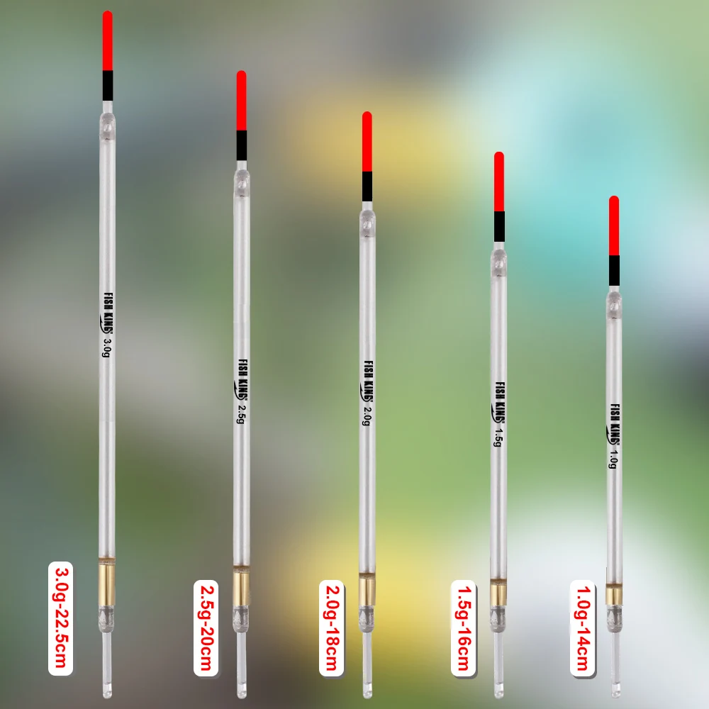 FISH KING 10 шт. 1/1 5/2/2 5/3 г разные размеры жесткий пластиковый поплавок для рыбалки с