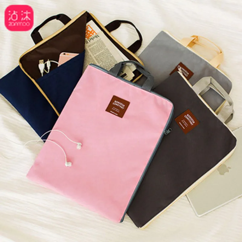 Школьные и офисные принадлежности сумка на молнии формата А4 простой