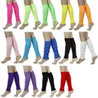 Теплые Зимние гетры; Сапоги с манжетами; Вязаные сапоги; Гетры до колена; Гетры; Длинные носки; Однотонные гетры ярких цветов