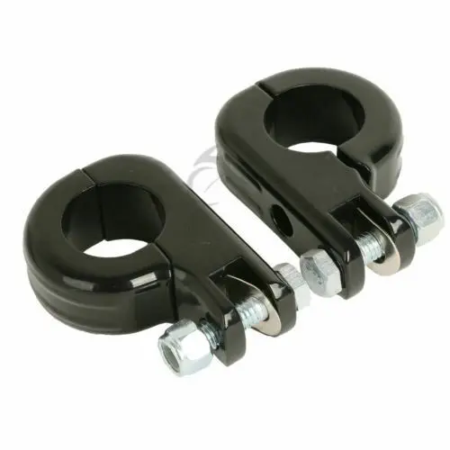 Mounting Bracket Мотоцикл Универсальный 1 1/" Защита двигателя подножки для ног крепление для Harley Heritage Softail Sportster Bobber Chopper - Цвет: Mounting Bracket