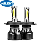 Автомобильные светодиодные лампы H11 H4 H7 H8 H9 9005 9006 9007 9004 H13 881, супер яркие автомобильные лампы HB3 HB4, универсальные автомобильные фары H1 H3