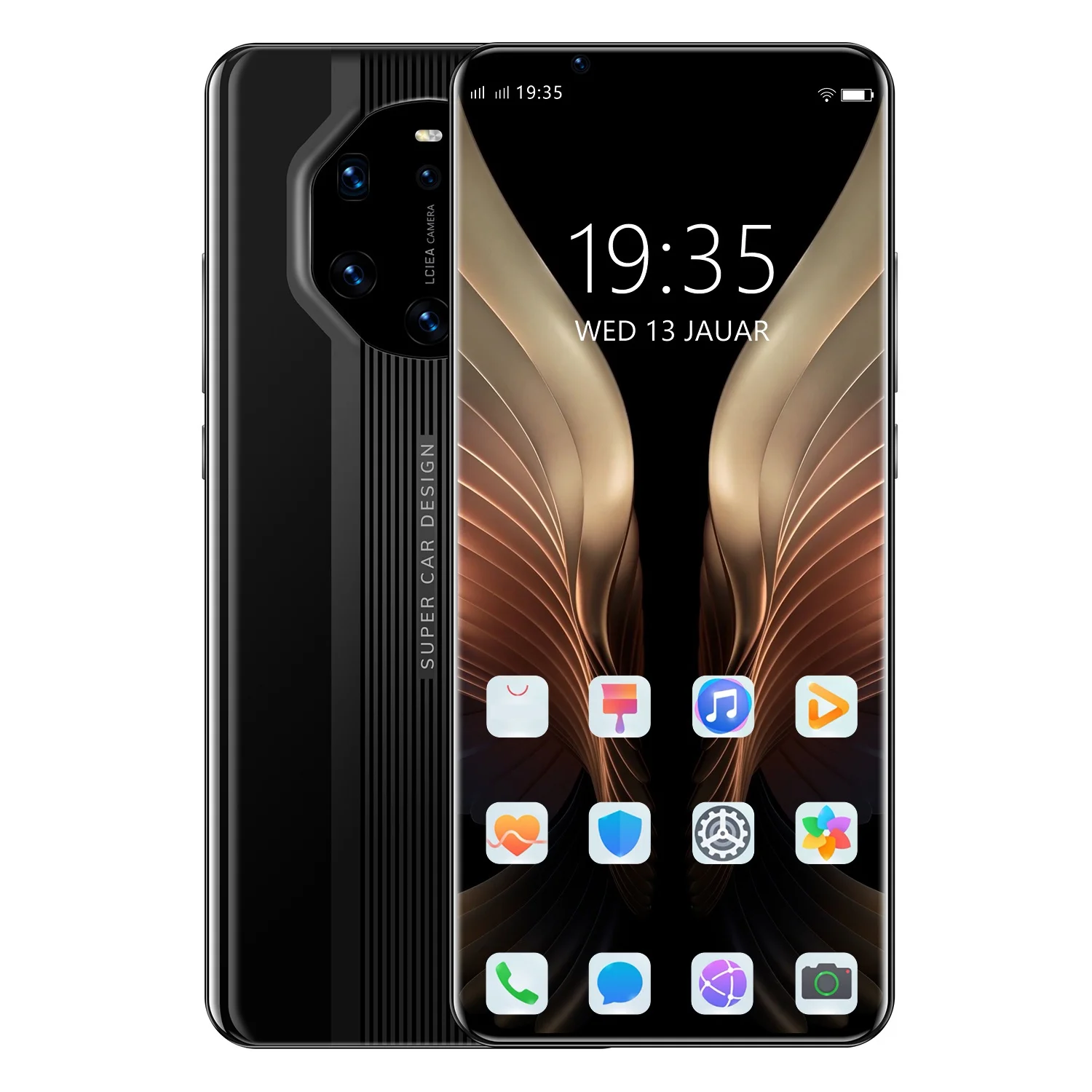 

Global Version HUAWE Mate40 Pro+ Smartphone Full Screen Deca Core 6000mAh 7.3Inch 12GB 512GB 4G LTE 5G Network Mobile Phone