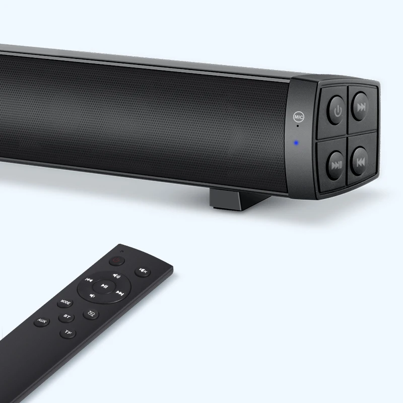 

USB Wired Soundbar Powerful Speaker Stereo Subwoofer Bass Surround Sound Box for TV PC Laptop Phone Tablet MP3 MP4