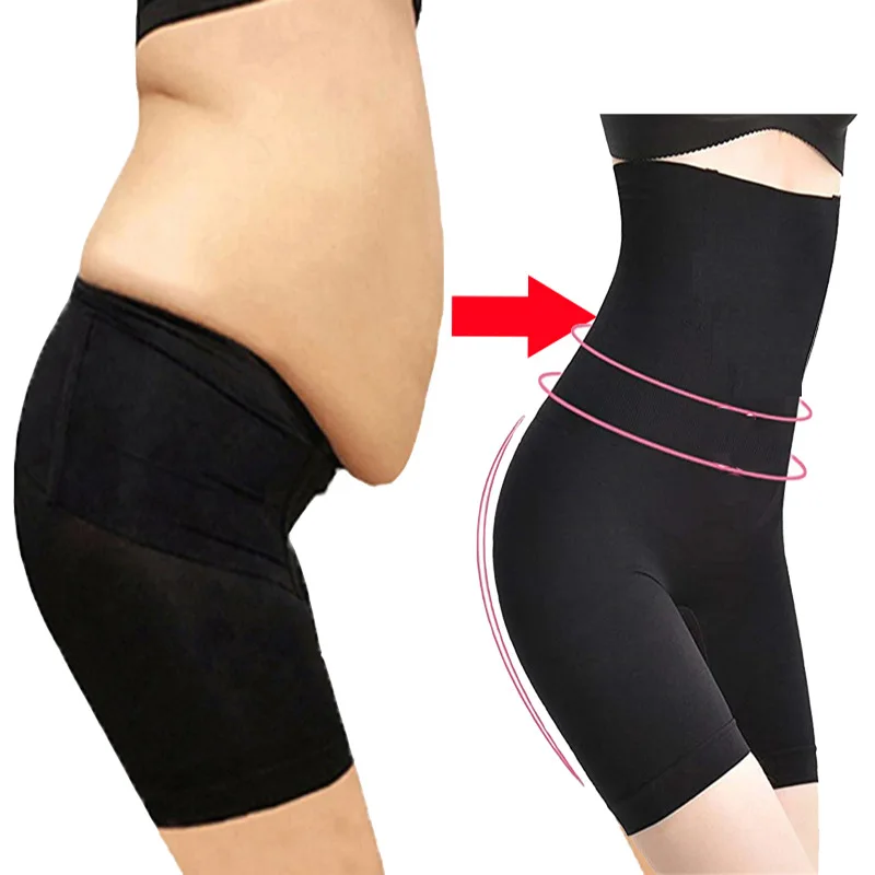 

Shapewear for Women Tummy Control Shorts High Waist Panty Mid Thigh Body Shaper Bodysuit Shaping Lady Sexy Plus Size Underwear