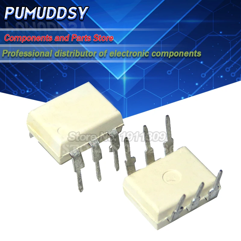 

10PCS In-line MOC3041 MOC3041M Optocoupler Triac Driver DIP-6