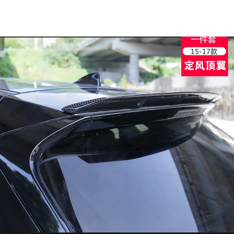 Высококачественный спойлер на крышу заднего багажника из углеродного волокна