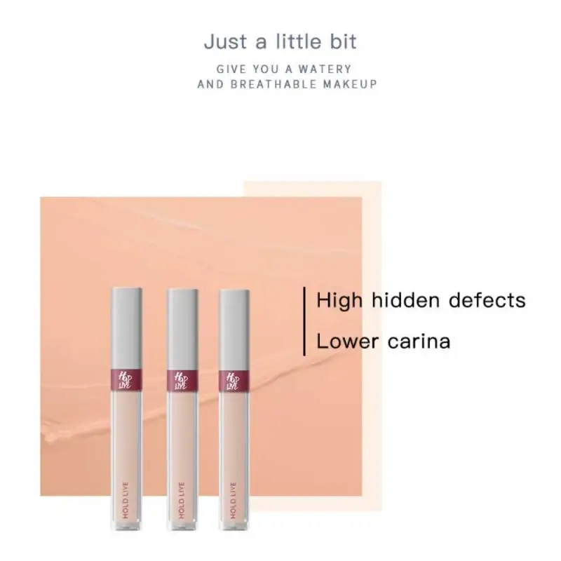 

Hydrating Light Mist Concealer Cream Waterproof Full Coverage Concealer Long Lasting Face Scars Acne Cover Smooth Moisturizing