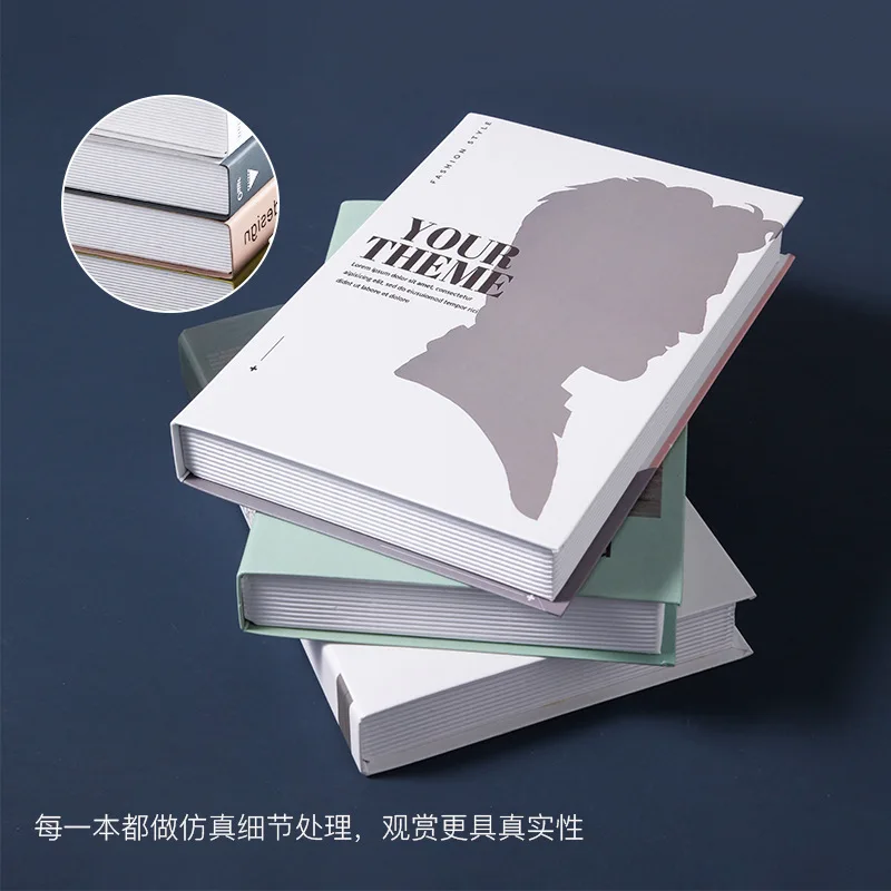 

Nordic modern minimalist simulation book home decoration fake book room bookcase desktop home decoration shooting props furnishi