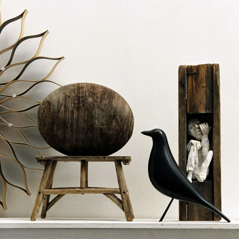 

85LA Realistic Artificial Bird Resin Crafts Ornaments Fake Birds Home Wedding Party Decor