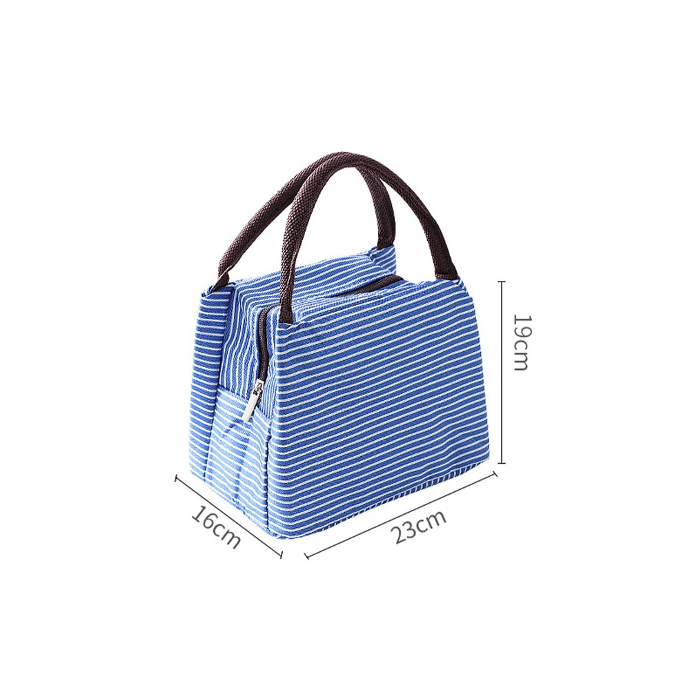 Функциональная сумка холодильник с узором Ланч бокс портативная Изолированная