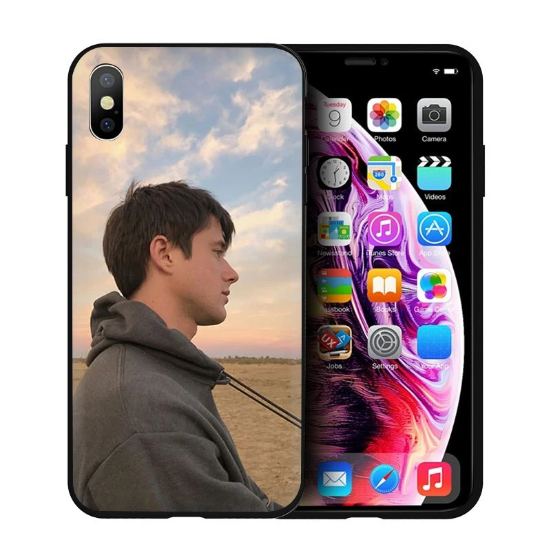 B1 Мягкий силиконовый чехол для телефона EWAU Alec Benjamin для iPhone 5 5S SE 6 6s 7 8 plus X XR XS 11 Pro Max - Цвет: B1