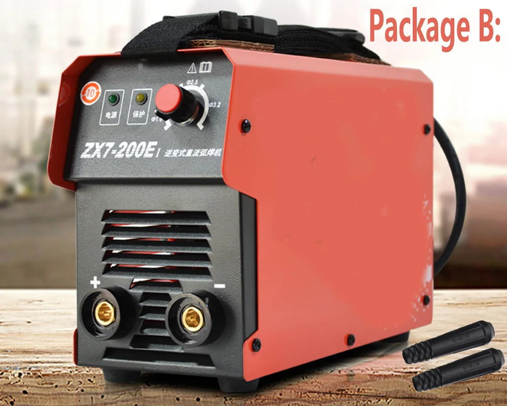 Сварочный инвертор IGBT ARC 10-200A сварочный аппарат MMA ZX7 простой электрод дуговой |