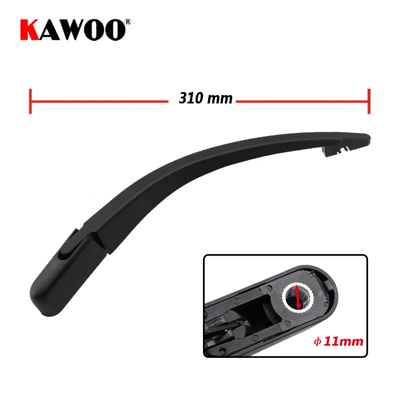 KAWOO Car Rear Wiper Blades Back Window Wipers Arm For BYD F0 Hatchback (2008 Onwards) 305mm Auto Windscreen Blade Accessories | Автомобили