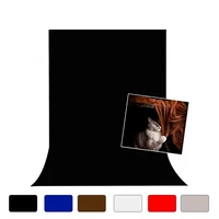 photography background flocked solid color backdrop light absorbing black white red blue green screen cloth for photo studio