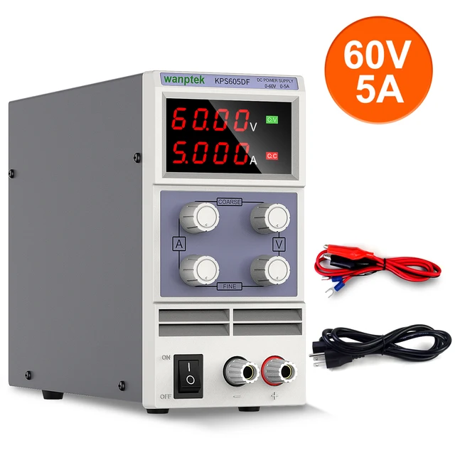 Laboratory stabilizer dc power supply adjustable 60v 5a voltage regulator switching variable bench source 30v 10a wanptek diy