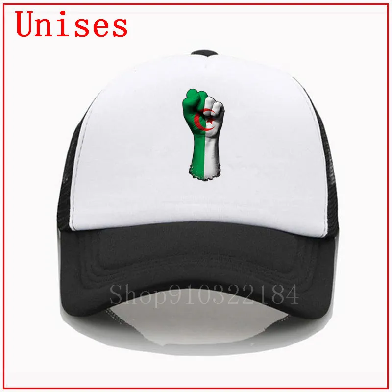 Бейсболка с флагом Алжира на приподнятом кулаке Самые продаваемые шапки для