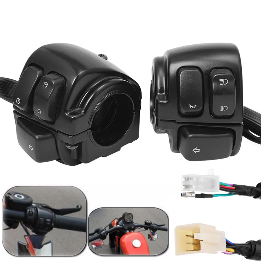 Motorcycle Handlebar Turn Signal Control Switch 1