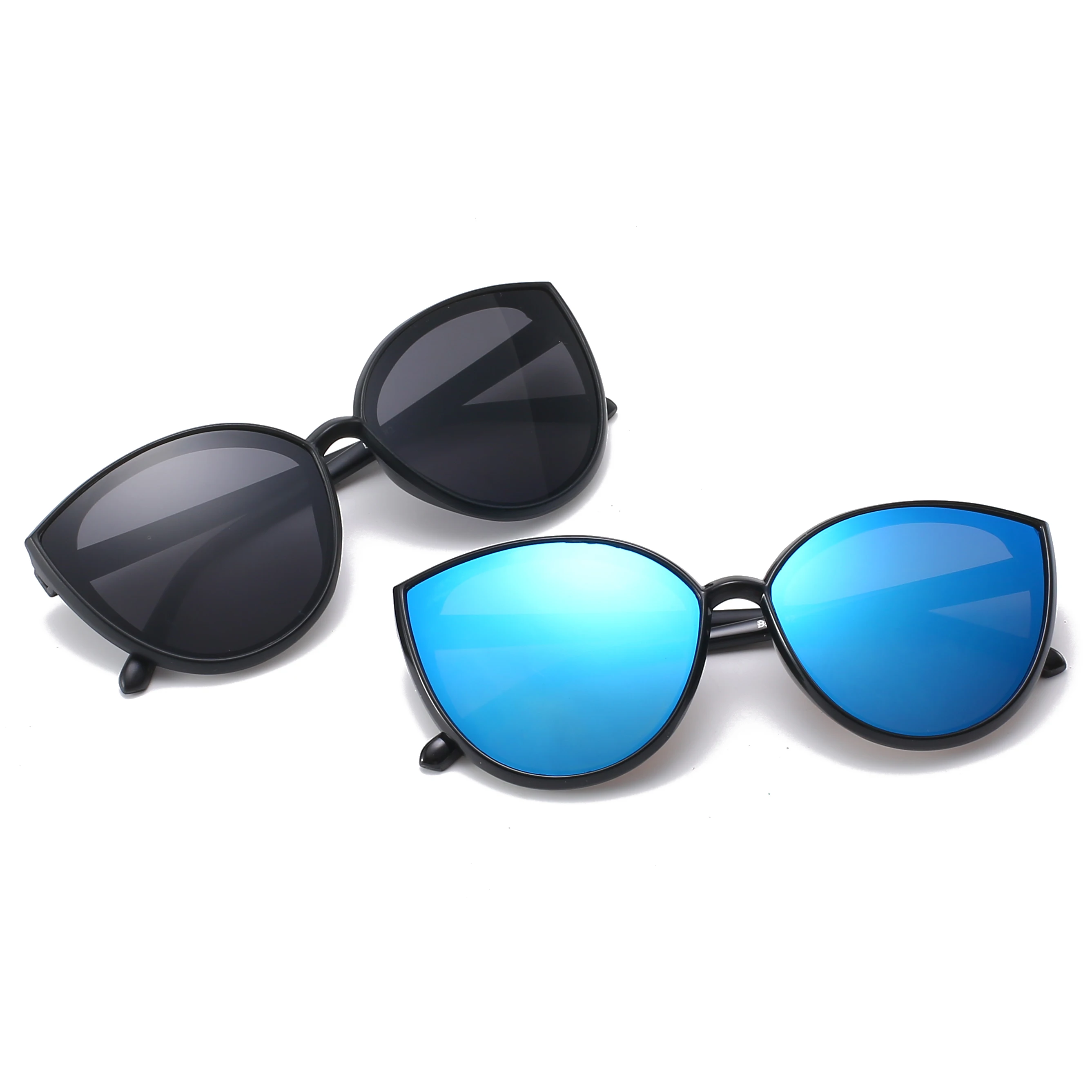 

New Fashion Cat's Eye Sunglasses Personality Rice Nail Sunglasses Trend Sunglasses Sunglasses Women 2021