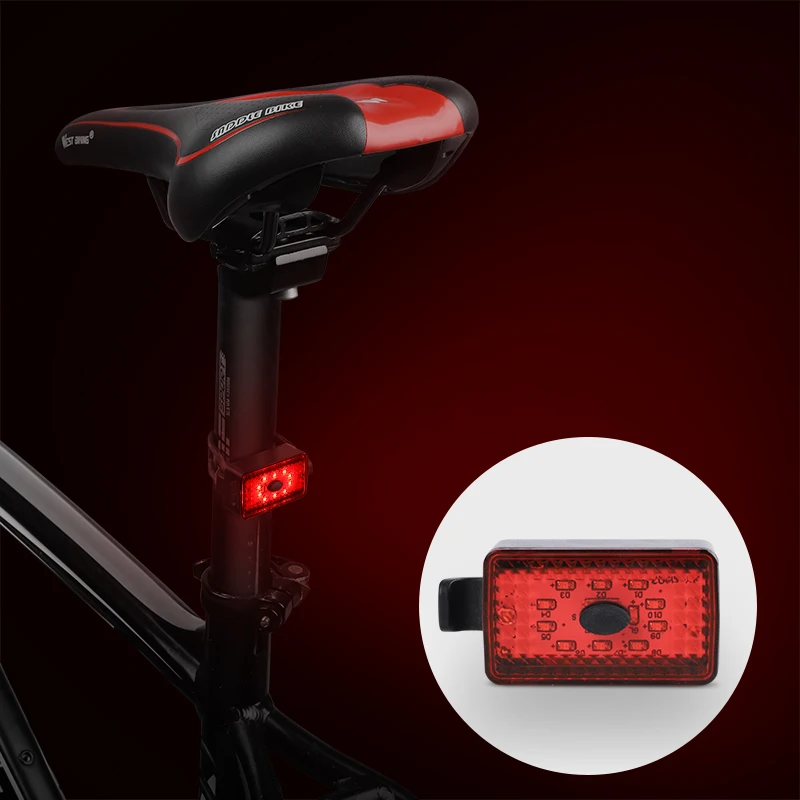 Model 2 Red WEST BIKING велосипедный светильник, 4 режима, USB Перезаряжаемый светодиодный задний светильник, супер яркий велосипедный задний светильник Предупреждение велосипедный светильник - Цвет: Model 2 Red